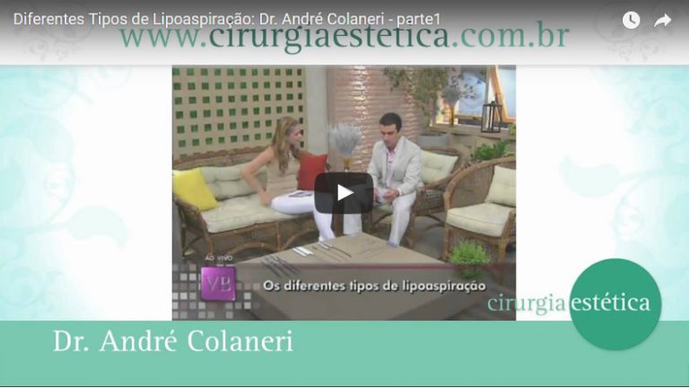 Diferentes Tipos de Lipoaspiração: Dr. André Colaneri – parte1