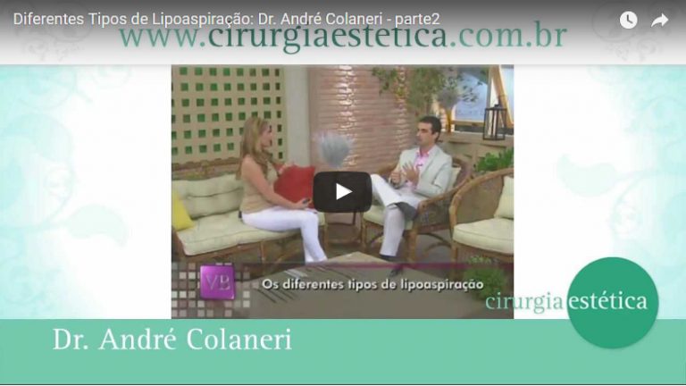 Diferentes Tipos de Lipoaspiração: Dr. André Colaneri - parte2