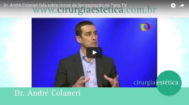 Dr. André Colaneri fala sobre riscos de lipoaspiração no Terra TV
