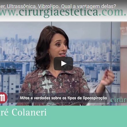 Lipoaspiração a Laser, Ultrassônica, Vibrolipo. Qual a vantagem delas?