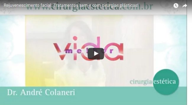 Rejuvenescimento facial. Tratamentos sem e com cirurgias plásticas!